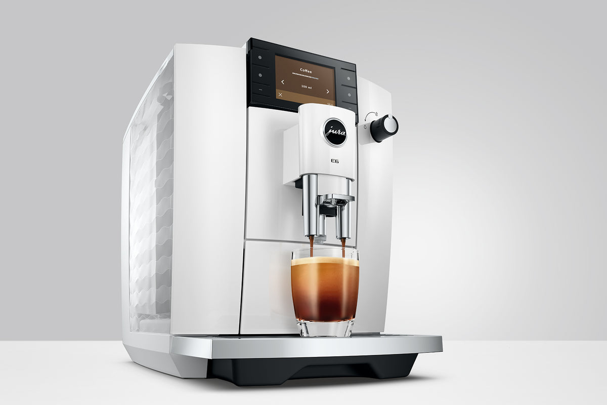 Jura E6 Piano White (ED)