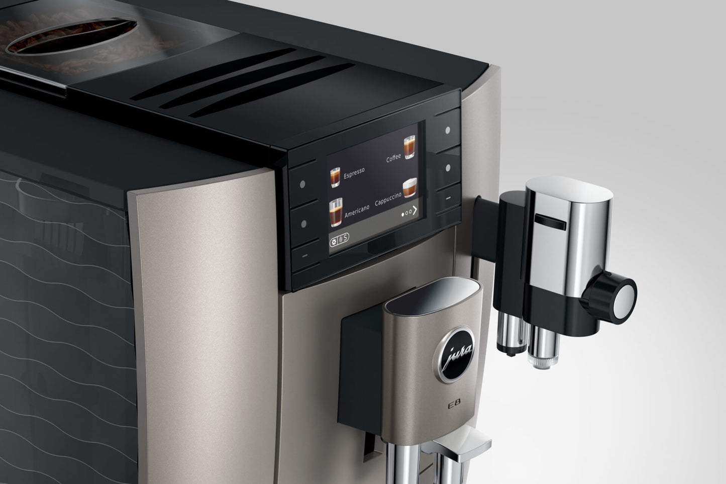 Jura E8 Midnight Silver (ED)
