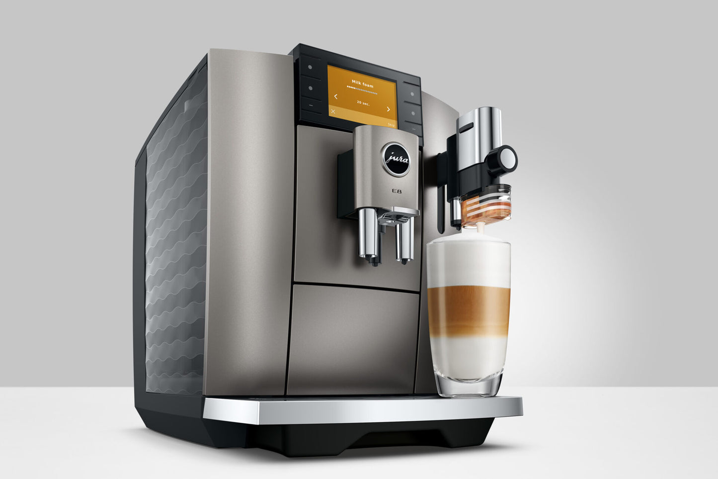Jura E8 Midnight Silver (ED)