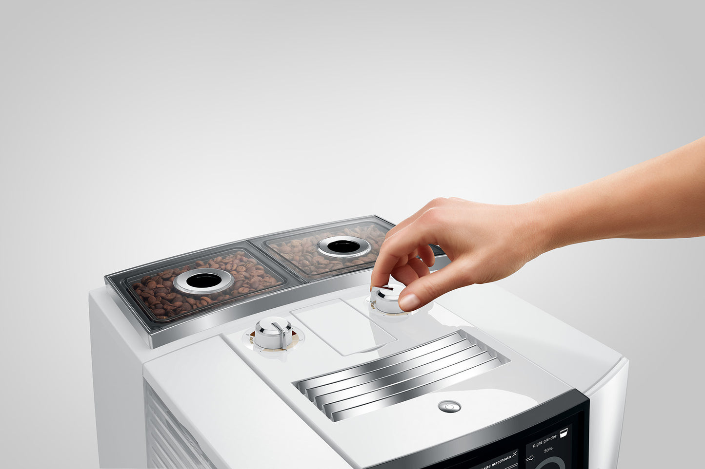 Jura J8 Twin Diamond White (EA)