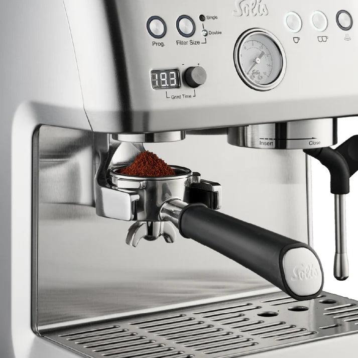 Solis Grind & Infuse Perfetta Zilver/RVS