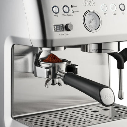 Solis Grind & Infuse Perfetta Zilver/RVS