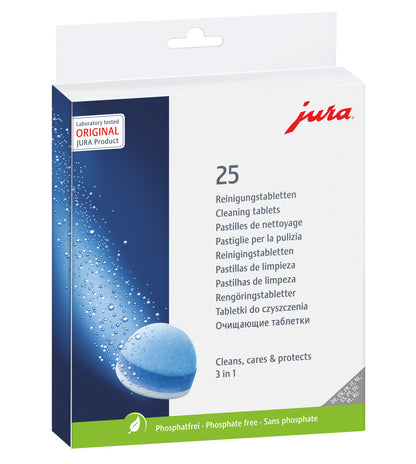 Jura 3-fasen reinigingstabletten 25st