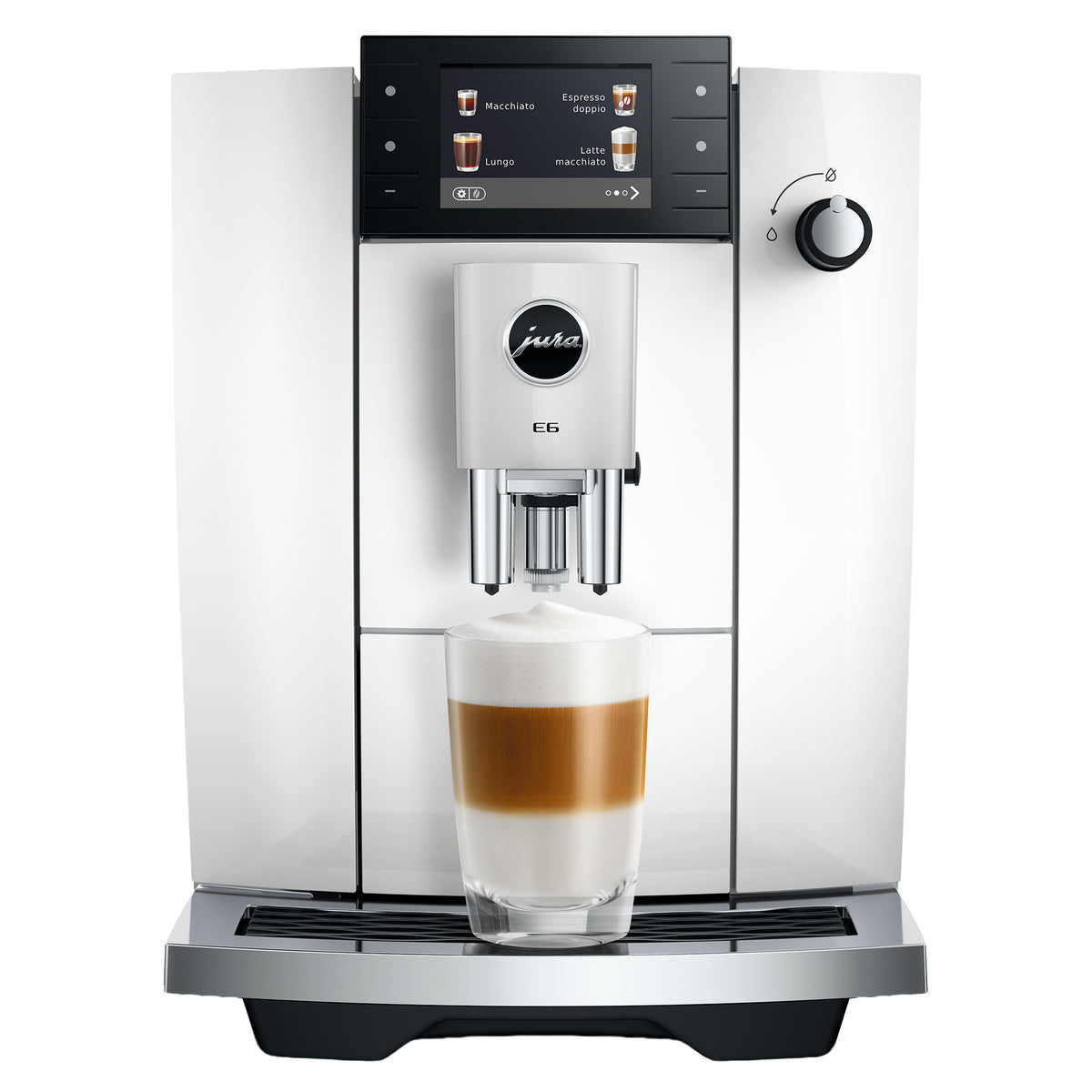 Jura E6 Piano White (ED)