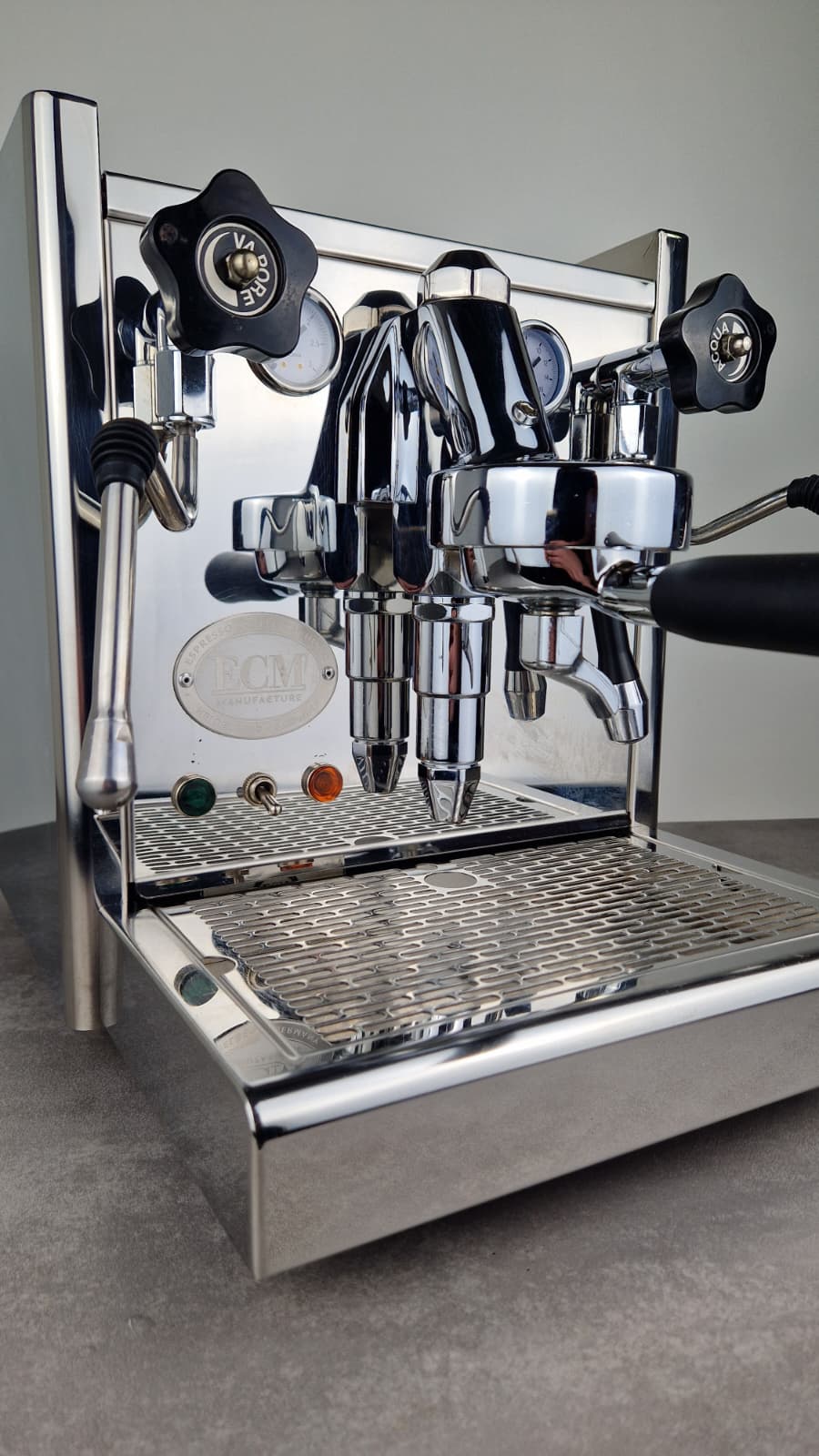 ECM Technika  RVS met accessoires