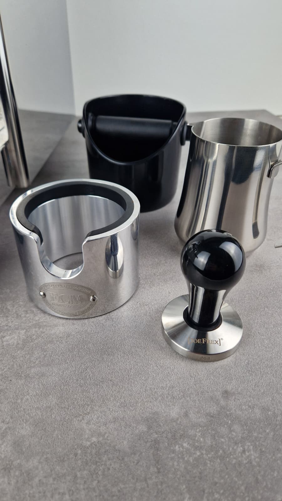 ECM Technika  RVS met accessoires